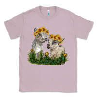 Lilac baby goats Classic Tee - RanaPortraitStore