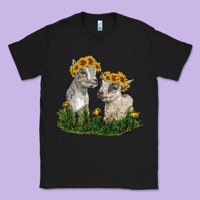 Baby Goats Classic Tee Designed By Ranaportraitstore