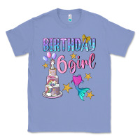 Colony Blue birthday girl 6 Classic Tee - BundleAndBundleShop