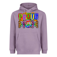 Lavender proud mom lgbt Heavyweight Hoodie - Zillion Design Studio