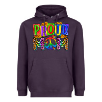 Plum proud mom lgbt Heavyweight Hoodie - Zillion Design Studio