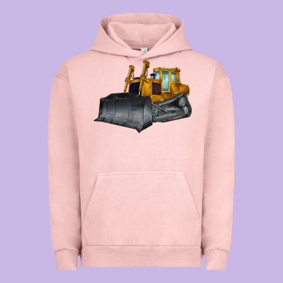 Bulldozer Urban Hoodie Designed By Lillyallendesigns