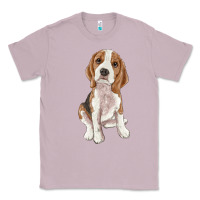 Lilac beagle Classic Tee - RanaPortraitStore