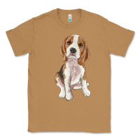 Toasted Coconut beagle Classic Tee - RanaPortraitStore