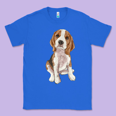 Beagle Classic Tee Designed By Ranaportraitstore