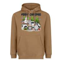 Toasted Coconut merry christmas gnomies Heavyweight Hoodie - texasbilliewilder