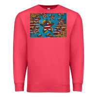 Cardinal 4th of july stars skinny metal can holder Premium Sweatshirt - HRA Design Shop