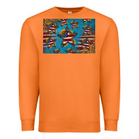 Carrot 4th of july stars skinny metal can holder Premium Sweatshirt - HRA Design Shop