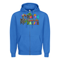 True Royal find me under the palms Zipper Hoodie - RanaPortraitStore