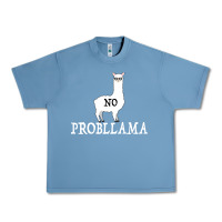 Pebble Blue No Problama Urban Heavy Tee - Bettercallsaul