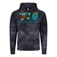 Cloud Black peace love  gemstone Vintage Hoodie - AdoDesignShop