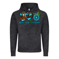 Vintage Black peace love  gemstone Vintage Hoodie - AdoDesignShop