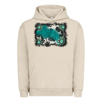 Pigment French Oak gemstones background Urban Hoodie - BarkalooDesign
