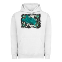 Pigment Lunar Rock gemstones background Urban Hoodie - BarkalooDesign