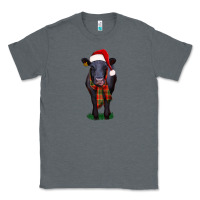 Charcoal Heather black angus Classic Tee - RanaPortraitStore