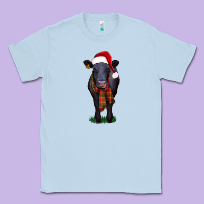 Black Angus Classic Tee Designed By Ranaportraitstore