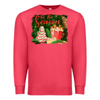 Cardinal tis the season Premium Sweatshirt - FaDigitalArtStudio