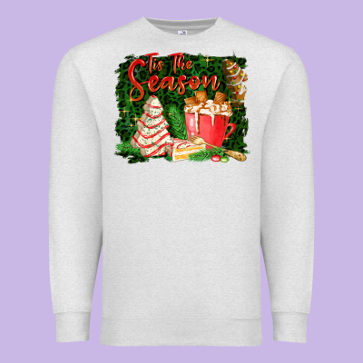 Tis The Season Premium Sweatshirt Designed By Fadigitalartstudio