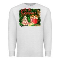 Oatmeal Heather tis the season Premium Sweatshirt - FaDigitalArtStudio