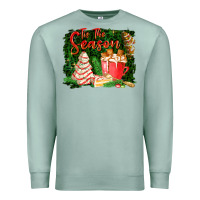 Seafoam tis the season Premium Sweatshirt - FaDigitalArtStudio