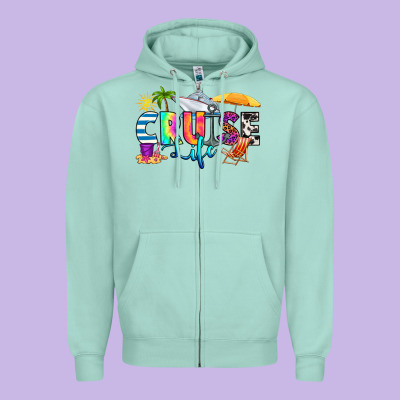 Zipper Hoodie cruise life