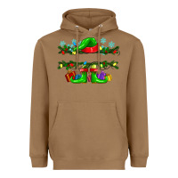 Toasted Coconut custom name christmas elf Heavyweight Hoodie - texasbilliewilder