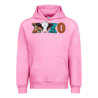 Fuchsia Pink xoxo valentines day baby cow Urban Hoodie - Jasminsmagicworld