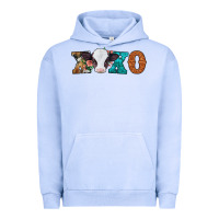 Pigment Grape Ice xoxo valentines day baby cow Urban Hoodie - Jasminsmagicworld