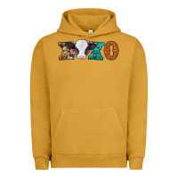 Pigment Peanut Butter xoxo valentines day baby cow Urban Hoodie - Jasminsmagicworld