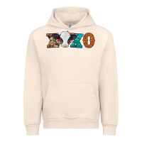 Sandshell xoxo valentines day baby cow Urban Hoodie - Jasminsmagicworld