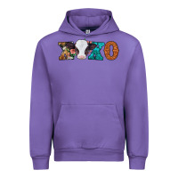 Tulip xoxo valentines day baby cow Urban Hoodie - Jasminsmagicworld
