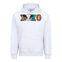 White xoxo valentines day baby cow Urban Hoodie - Jasminsmagicworld