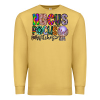 Antique Gold hocus pocus witches Premium Sweatshirt - CowhideDigitalArt