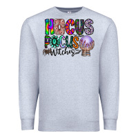 Heather Grey hocus pocus witches Premium Sweatshirt - CowhideDigitalArt