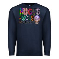 Navy hocus pocus witches Premium Sweatshirt - CowhideDigitalArt