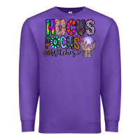 Purple hocus pocus witches Premium Sweatshirt - CowhideDigitalArt
