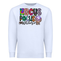 White hocus pocus witches Premium Sweatshirt - CowhideDigitalArt