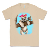 Mushroom baby sloth Classic Tee - RanaPortraitStore