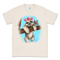Natural baby sloth Classic Tee - RanaPortraitStore