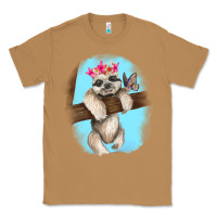 Toasted Coconut baby sloth Classic Tee - RanaPortraitStore