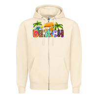 Sandshell beach Zipper Hoodie - RanaPortraitStore