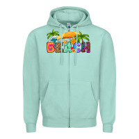 Beach Zipper Hoodie | Teevron