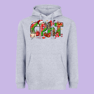 Christmas Cpht Pharmacy Technician Heavyweight Hoodie Designed By Texasbilliewilder