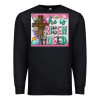 Black he is risen indeed tumbler Premium Sweatshirt - Neo Western