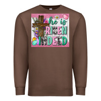 Chestnut he is risen indeed tumbler Premium Sweatshirt - Neo Western