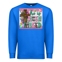 True Royal he is risen indeed tumbler Premium Sweatshirt - Neo Western