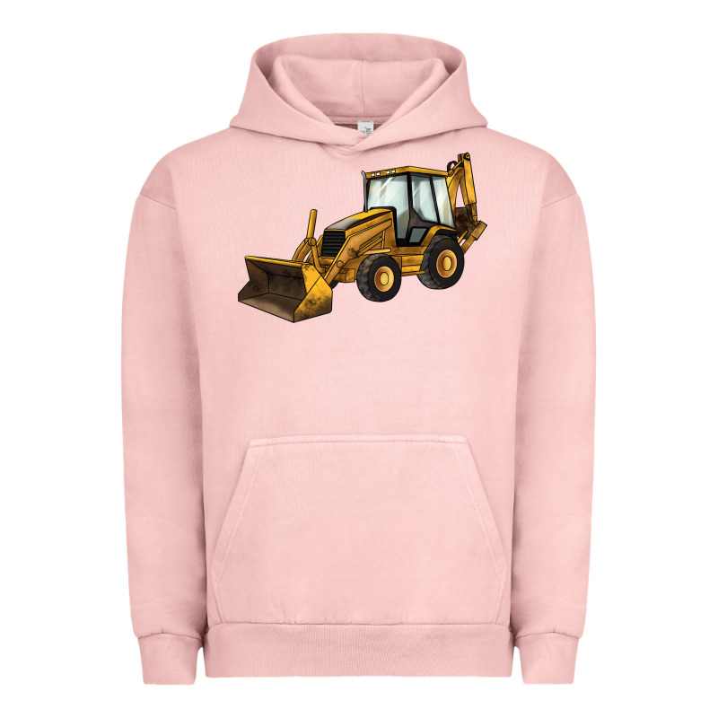 Backhoe Loader Truck Urban Hoodie by LillyAllenDesigns | Teevron