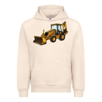 Sandshell Backhoe Loader Truck Urban Hoodie - LillyAllenDesigns