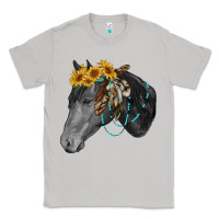 Moon Dust black and white western horse Classic Tee - RanaPortraitStore