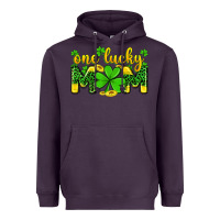 Plum one lucky mom Heavyweight Hoodie - Zillion Design Studio